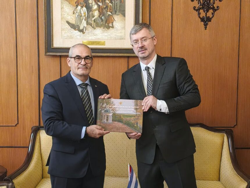 cuban ambassador - Cuban Ambassador Meets Russian Ambassador in Islamabad