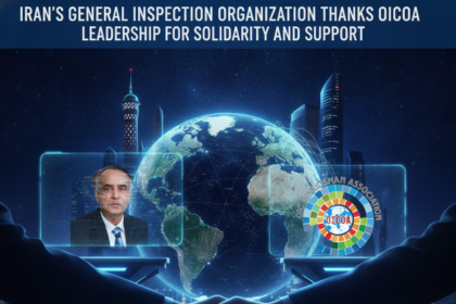 Justice Zabiollah Khodaeiyan of Iran with OICOA solidarity messages
