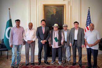 Pakistan Day Parade delegation meets Pakistan Consulate New York on parade preparations