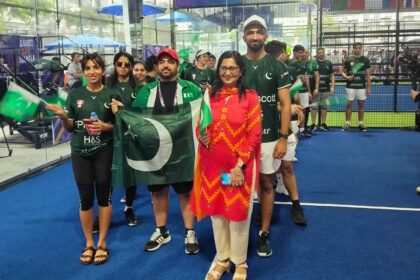 H.E. Dr. Asima Rabbani at the Asia Pacific Padel Cup 2026 in Manila
