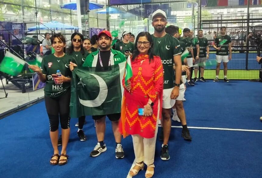 H.E. Dr. Asima Rabbani at the Asia Pacific Padel Cup 2026 in Manila