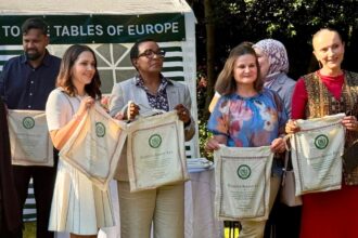 Pakistan Embassy rice festival in The Hague with Pakistan Embassy guests