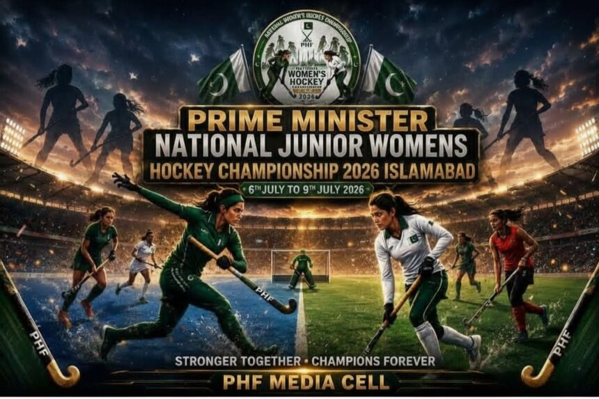 junior womens hockey championship - Junior Womens Hockey Championship 2026 set for Islamabad