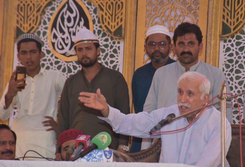 Qaiser Ahmed Sheikh Calls for Unity, Peace and Following Imam Hussain's (RA) Teachings