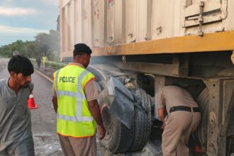 motorway fire - Motorway Truck Fire Near Chakri Quickly Controlled
