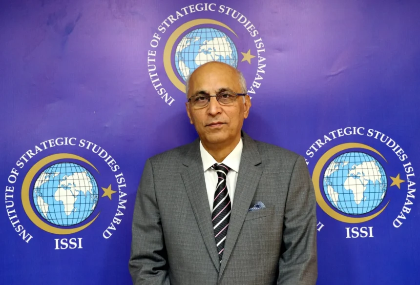 Ambassador Moin ul Haque assumes charge as ISSI Director-General