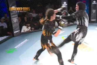 Pakistani MMA athletes competing at the PAKMMAF ACTIVIT Contender Series in Lahore
