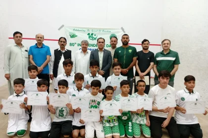 Muhammad Salar wins Independence Day Squash Tournament at PSB Coaching Centre Peshawar