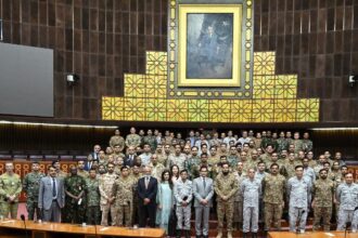 130-Member NDU Delegation Meets NA Speaker Ayaz Sadiq