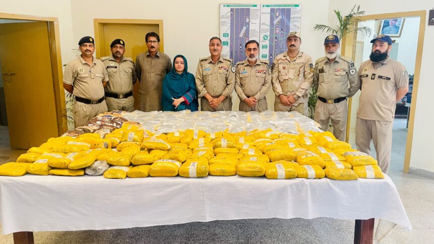 243kg Drugs Seized on M-2 Motorway in Major Operation