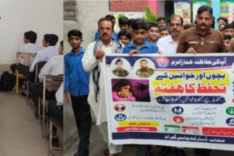 78 Awareness Talks, 69 Walks Held on First Day of Women and Children Safety Campaign in Gujranwala Region