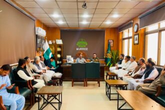 An important meeting of the District Peace Committee was held today, Saturday, September 12, 2026, at the DC Office Murree under the chairmanship of Deputy Commissioner Murree Agh