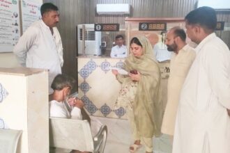 Assistant Commissioner Qaidabad Ramsa Abdul Rehman Conducts Surprise Inspections of Arazi Center, Girls’ Higher Secondary School and BHUs