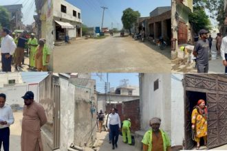 CEO WMC Reviews Sanitation Arrangements in Gujranwala