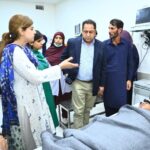 Commissioner Salman Ghani Visits Holy Family Hospital, Inquires About Injured Children
