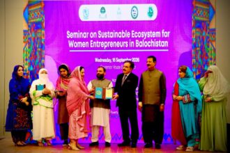 Daughter of Balochistan, Daughter of Pakistan Kiran Baloch Honored with Daughteran-e-Pakistan Excellence Award