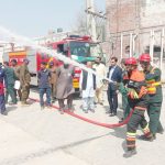 DC Khushab Inspects Emergency Response Drill and Medical Facilities at DHQ Hospital Joharabad