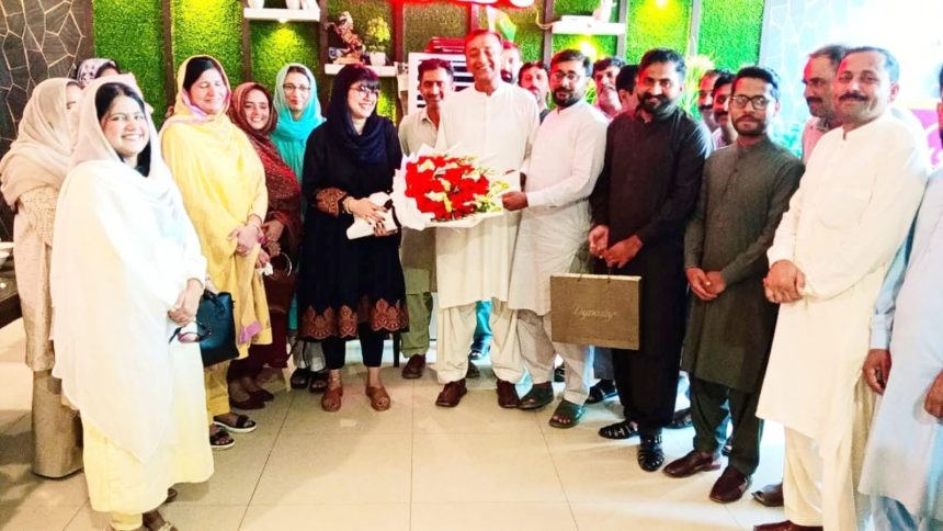 Farewell Held for Malik Imtiaz Ahmad Mangat on Promotion as Divisional Director