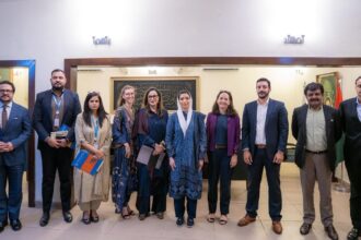 First Lady Asifa Bhutto Zardari Meets WFP Delegation, Discusses Nutrition and Food Security