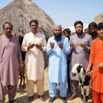 Hiswa Welfare Provides Goats to Lightning-Affected Family Near Chhachhro