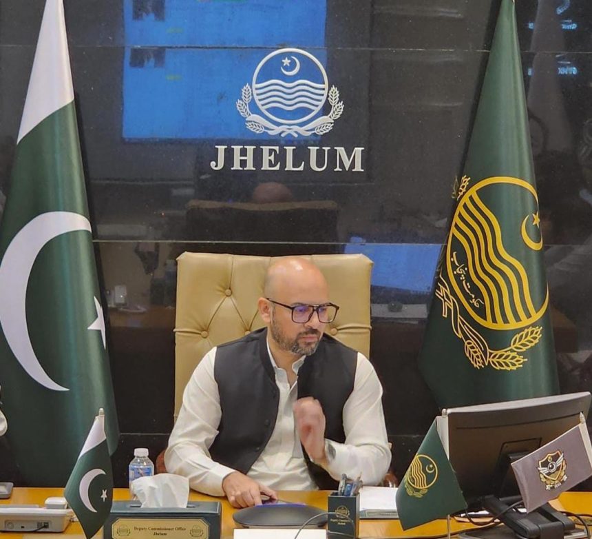 Jhelum DC Chairs Meeting on Union Council Names