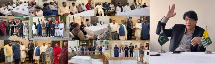 Khakan Waheed Khawaja Visits Kashmir Liberation Cell with Delegation