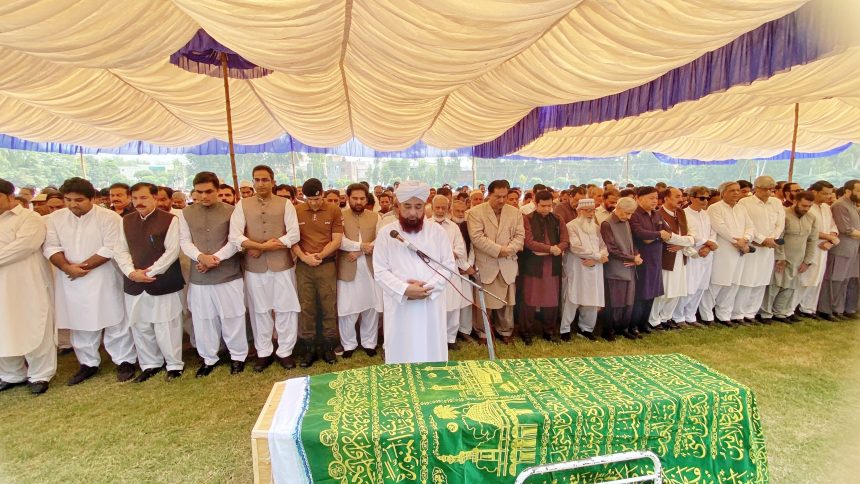 Mahmood Bashir Virk’s Funeral Prayer Held in Gujranwala