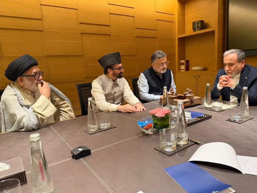 Mirwaiz-e-Kashmir Meets Iranian Foreign Minister on BRICS Summit Sidelines