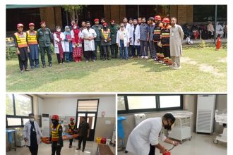 Murree Fire Safety Mock Drills Held at Public and Private Hospitals to Test Emergency Preparedness