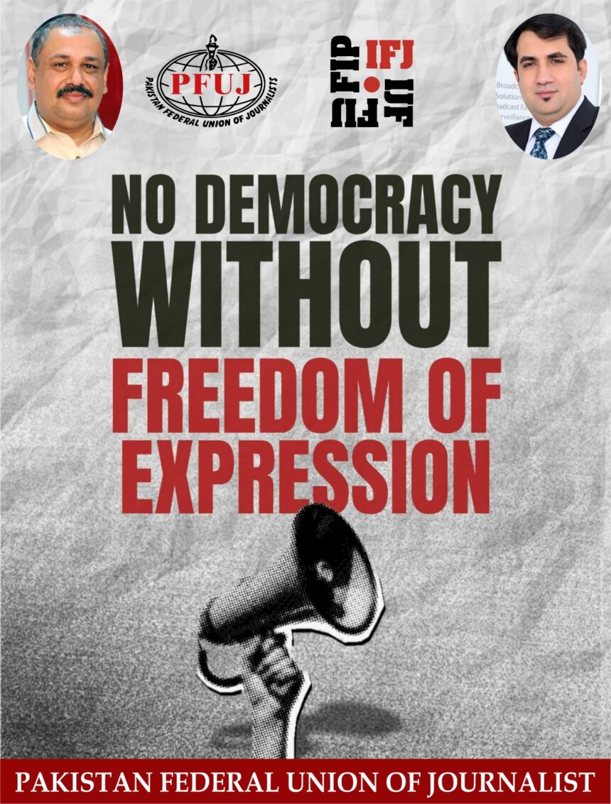 No Democracy Without Freedom of Expression”: PFUJ Calls Free Press Foundation of Strong Democracy