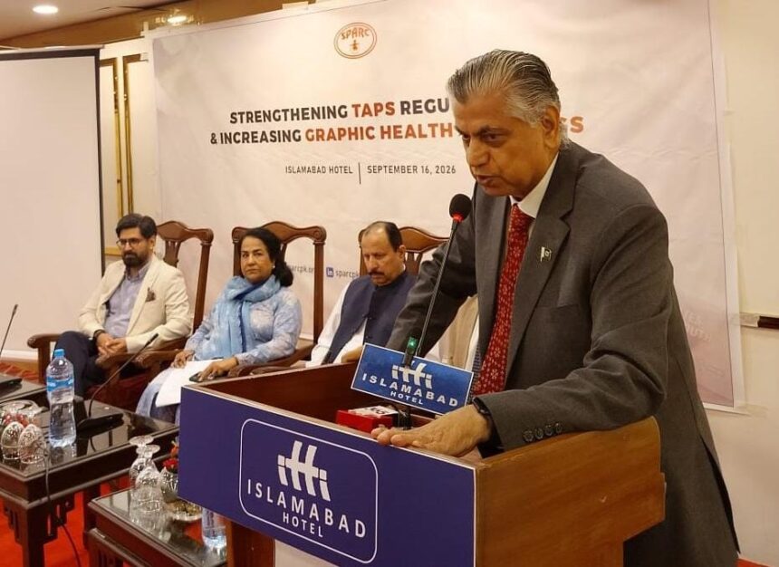 Protecting Young Generations: Murtaza Solangi Urges 85% Graphic Health Warnings and Comprehensive TAPS Ban