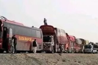 Quetta-Karachi National Highway Closed Near Bela Due to Security Concerns