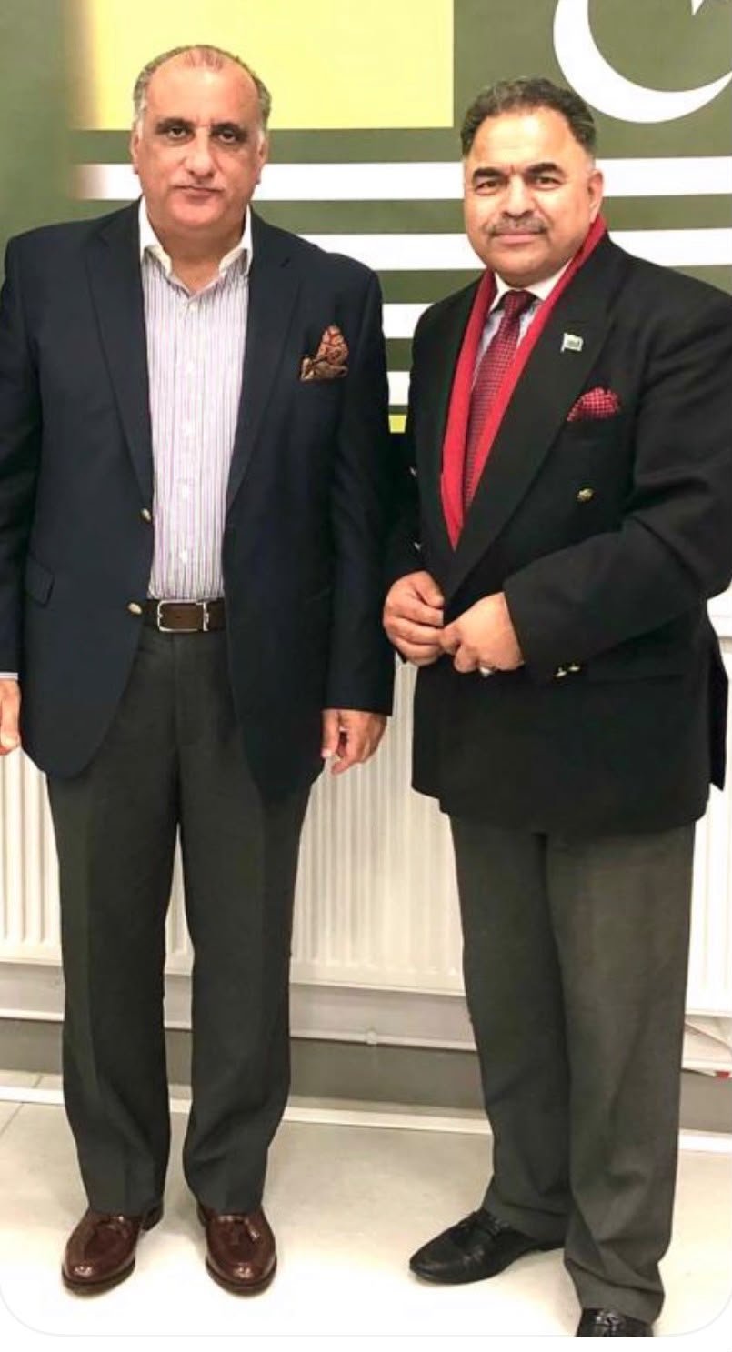 Raja Sikander Khan Congratulates AJK President Sardar Najib Naqi Khan