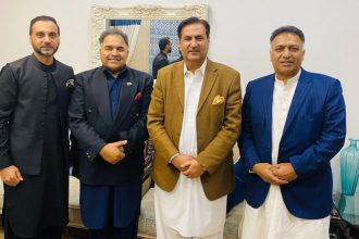Raja Sikander Khan congratulates Ch. Tariq Farooq on assuming AJK Speaker, Acting President responsibilities