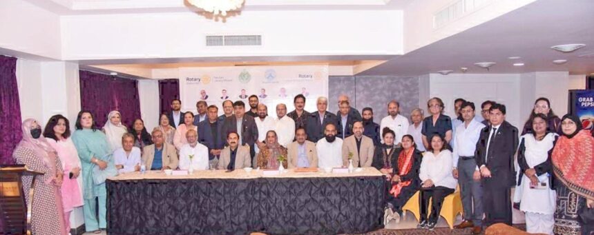 Rotary Club Karachi Nexus Holds Focus Meeting on Literacy Month