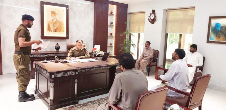 RPO Sargodha Holds Daily Open Court, Orders Prompt Redressal of Citizens’ Complaints