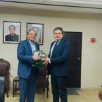 Senator Saleem Mandviwalla Meets Italian Ambassador to Pakistan