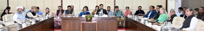 Senator Samina Mumtaz Zehri Chairs Senate Human Rights Committee Meeting on Child Protection, Digital Safety and Labour Welfare
