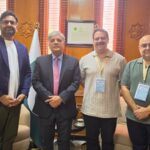 Shafqat Ali Khan Meets Pakistan Pavilion Delegation at Abu Dhabi Book Fair
