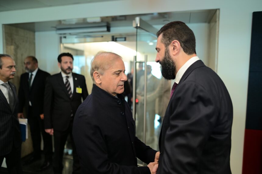 Shehbaz Sharif Meets Syrian President Ahmed al-Sharaa at UNGA 2026