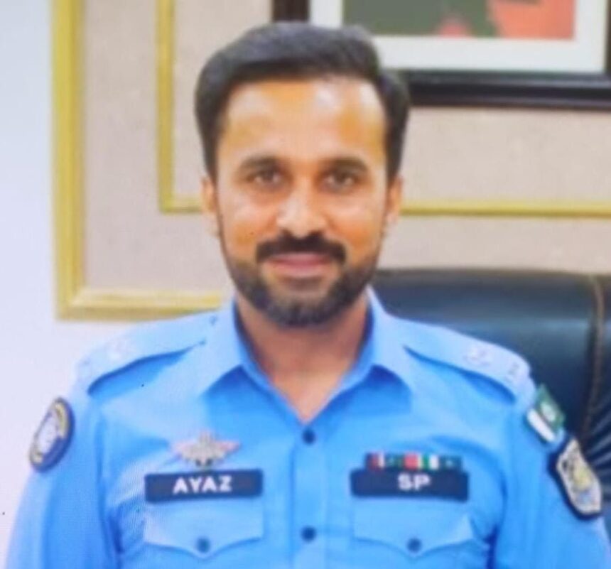SP Dr Ayaz Hussain Recognized for Outstanding Investigation Performance