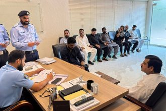 SSP Operations Qazi Ali Raza Holds Open Court, Directs Timely Resolution of Citizens’ Complaints
