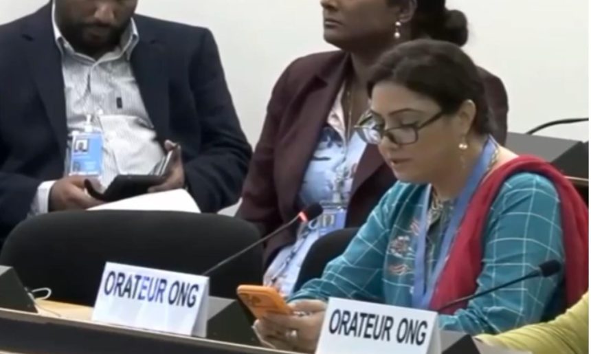 Sustained International Monitoring Needed on Kashmir Human Rights Situation: Shagufta Ashraf