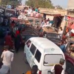 Traffic System Disrupted in Islamkot, Severe Congestion Caused by Encroachments and Illegal Vehicle Stands