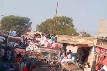 Traffic System Disrupted in Islamkot, Severe Congestion Caused by Encroachments and Illegal Vehicle Stands