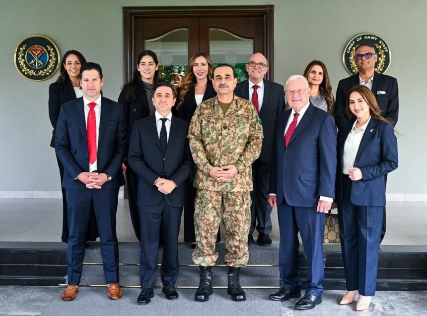 US Defence Company Delegation Calls on Field Marshal Asim Munir