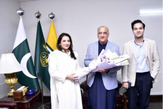 AJK President Meets Cambridge International Country Director to Discuss Education Standards