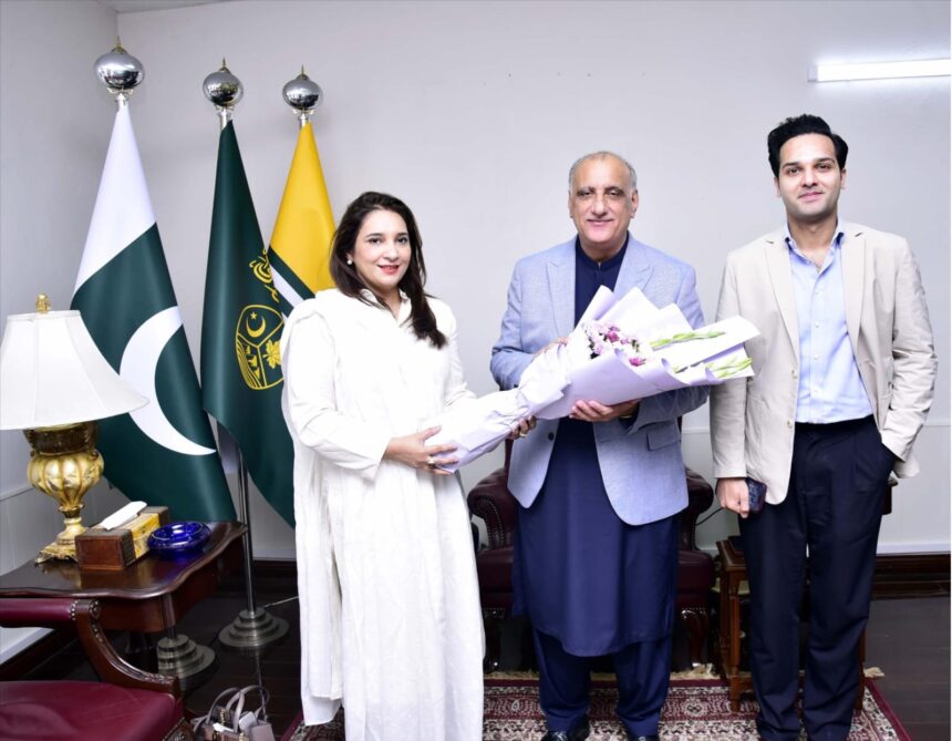 AJK President Meets Cambridge International Country Director to Discuss Education Standards