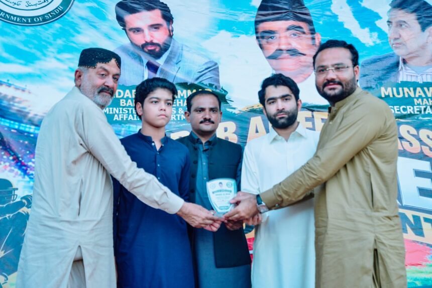 Arbab Ameer Hassan Cricket Tournament Concludes in Mithi with Dharani Lovers Crowned Champions