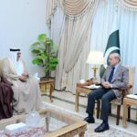 Bahrain Foreign Minister Calls on Prime Minister Shehbaz Sharif in Islamabad